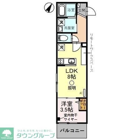 グレイスグリーンヒルズの物件間取画像
